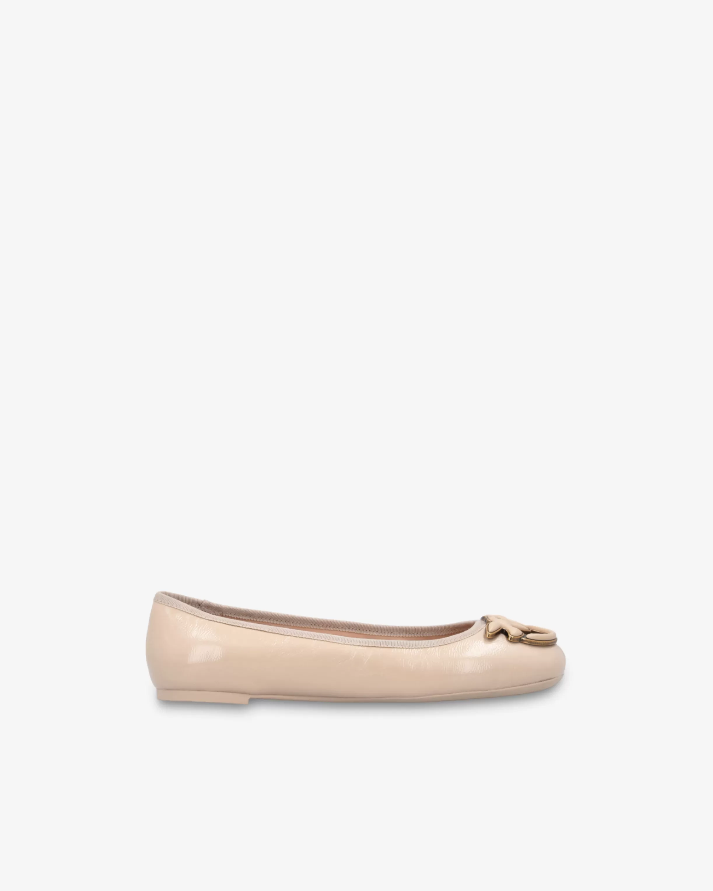 Cheap Ballerine in nappa con nastri rimovibili Scarpe Basse