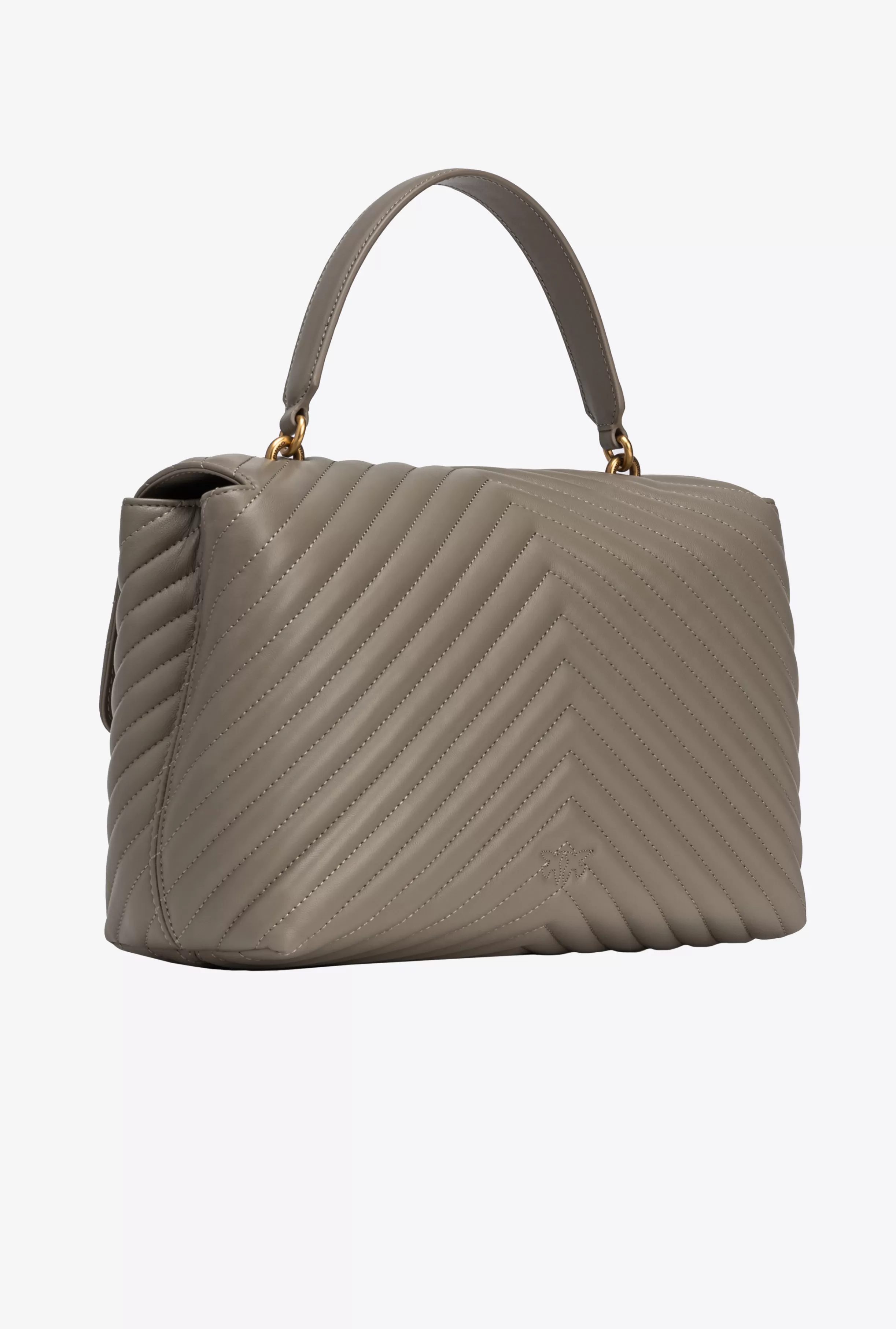 Shop Big Lady Love Bag Puff Chevron Borse A Tracolla | Borse A Mano