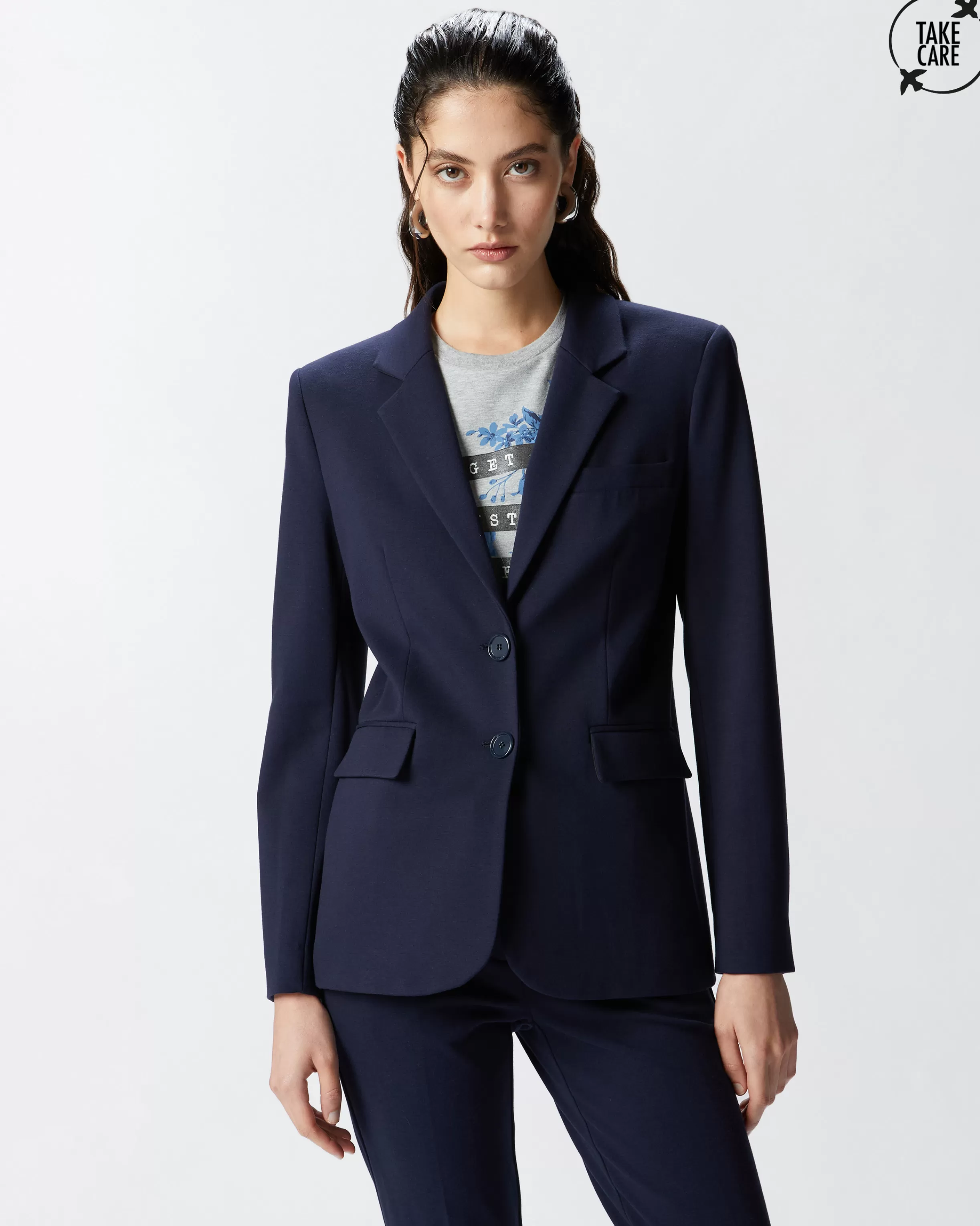 Best Sale Blazer monopetto con spalle costruite Blazer | Tailleur E Completi