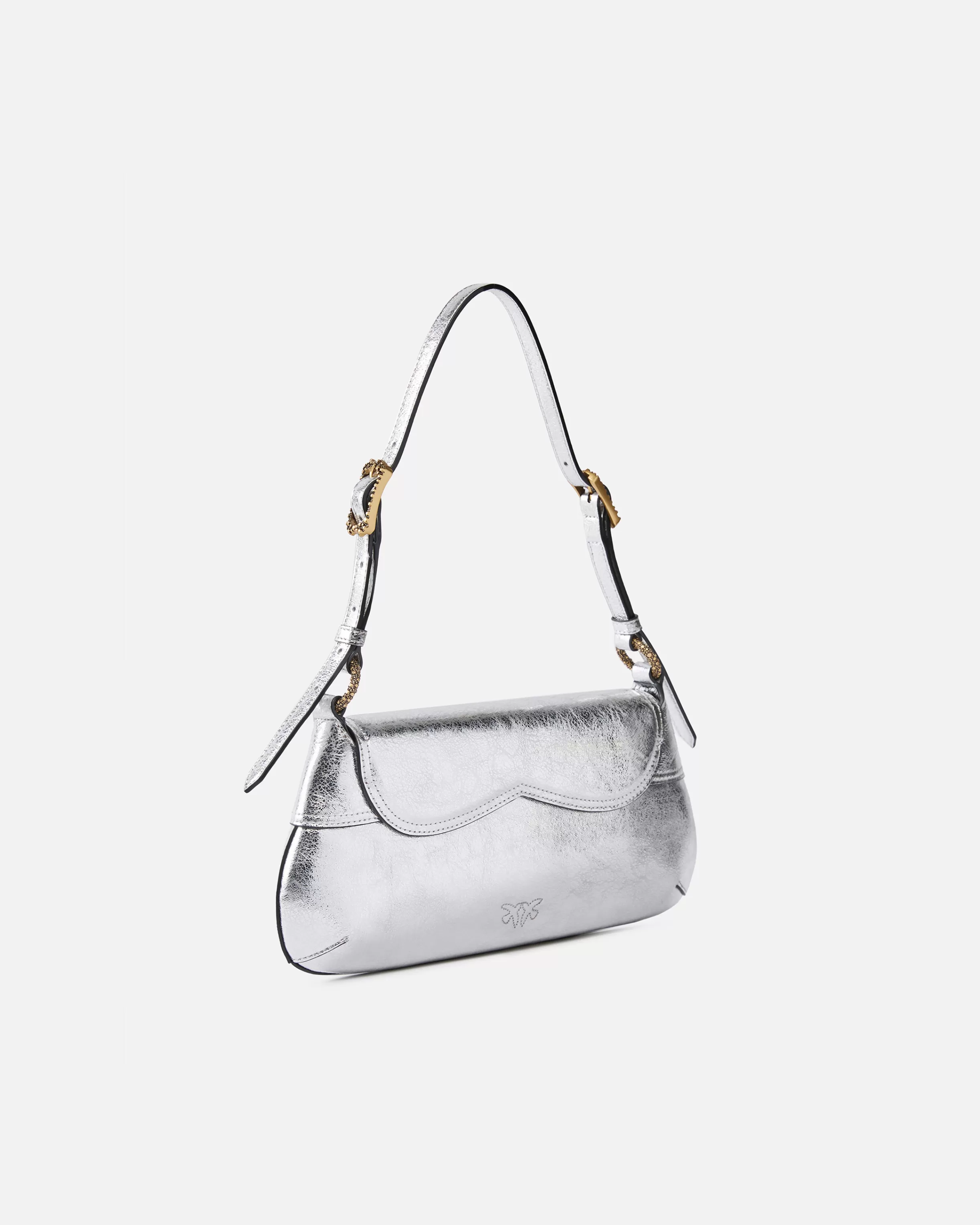 Sale Borsa a spalla in pelle laminata 520 Bag Borse A Spalla | Borse Da Sera