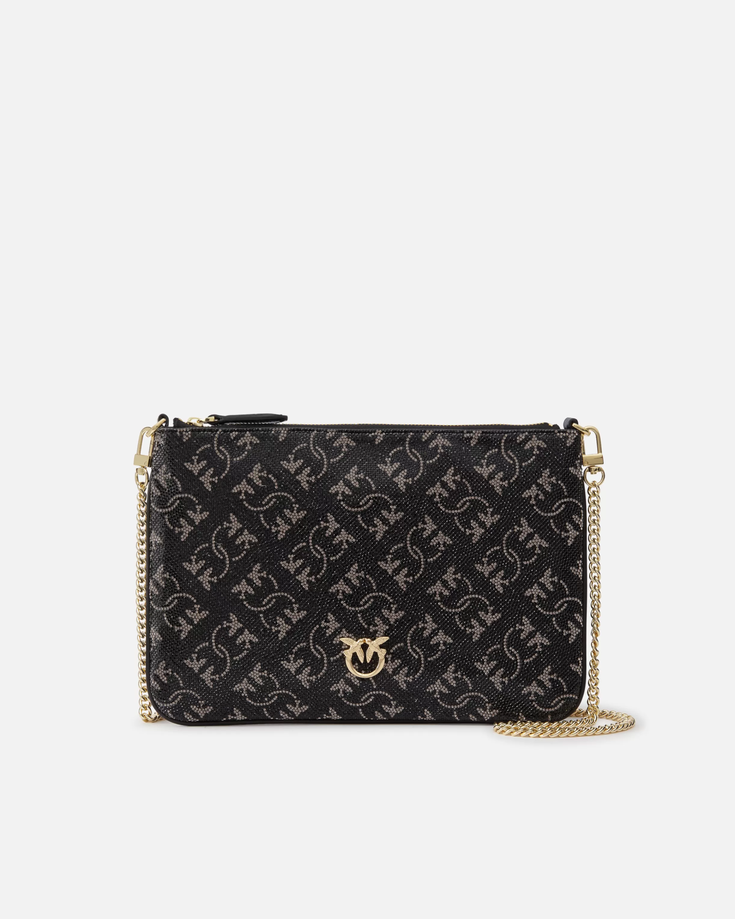 Sale Borsetta pochette strass Monogram con tracolla Mini Bags | Borse Da Sera