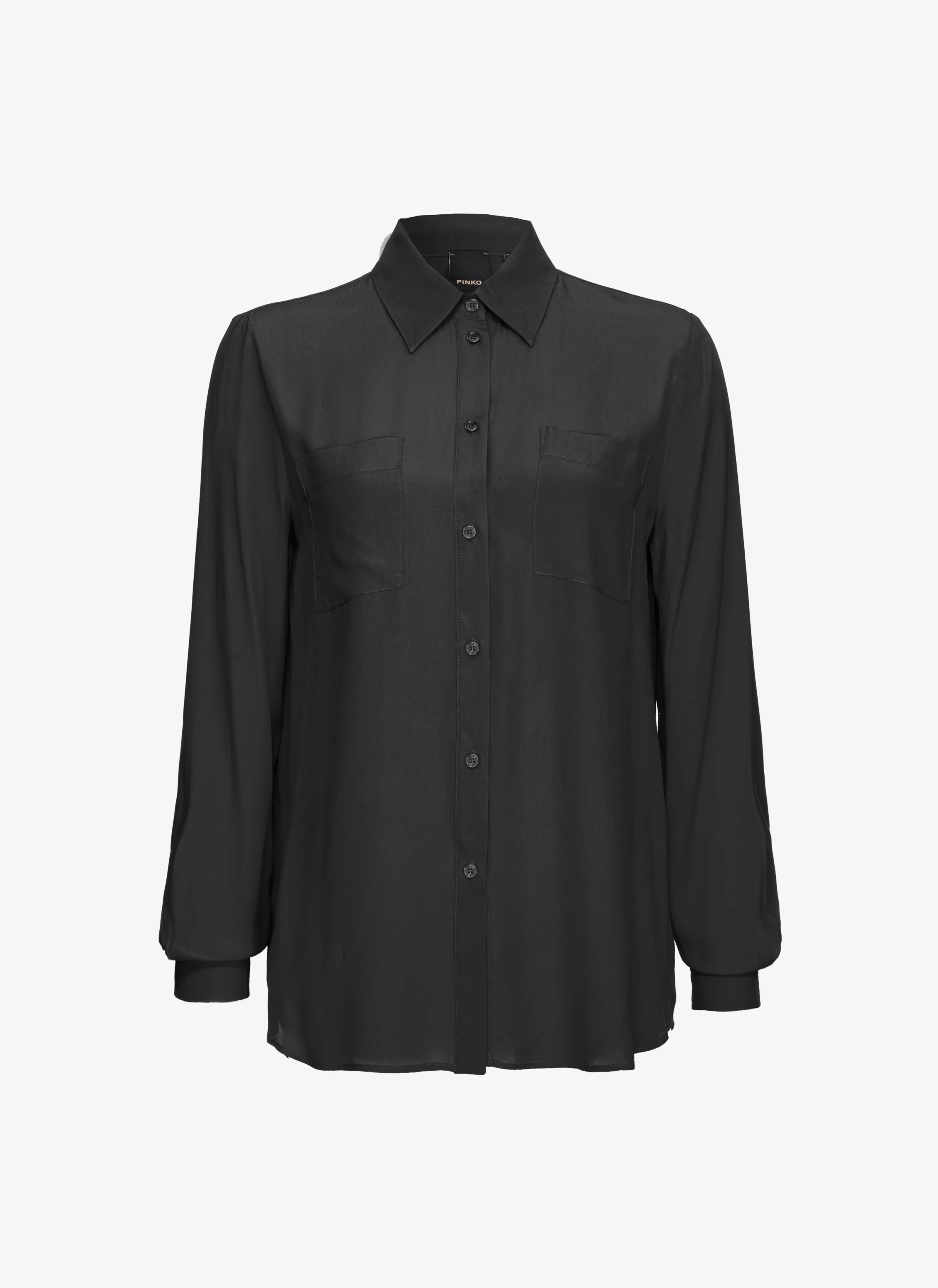 Online Camicia misto seta con taschini Camicie E Bluse | Camicie