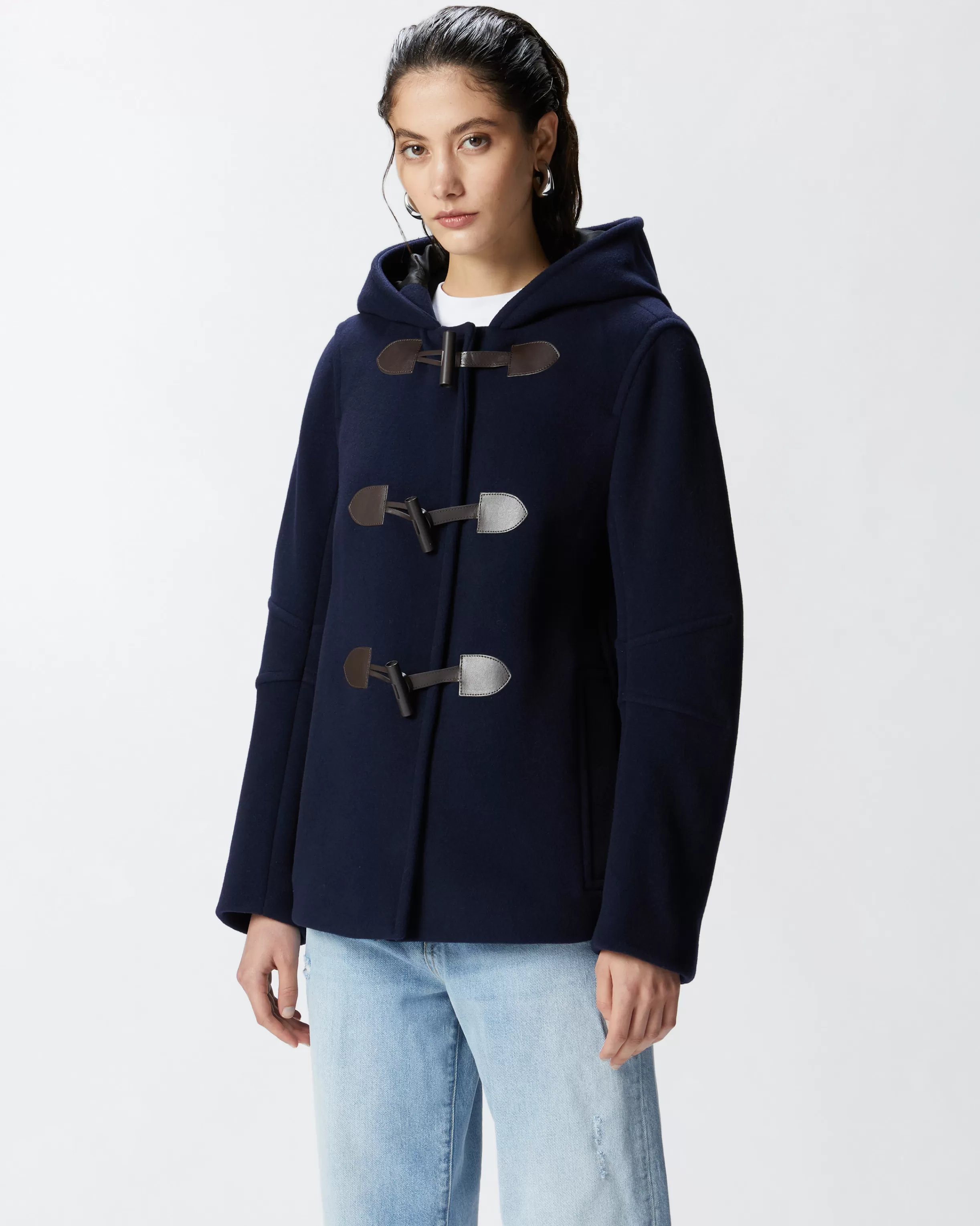 Best Cappotto corto Montgomery con alamari Cappotti