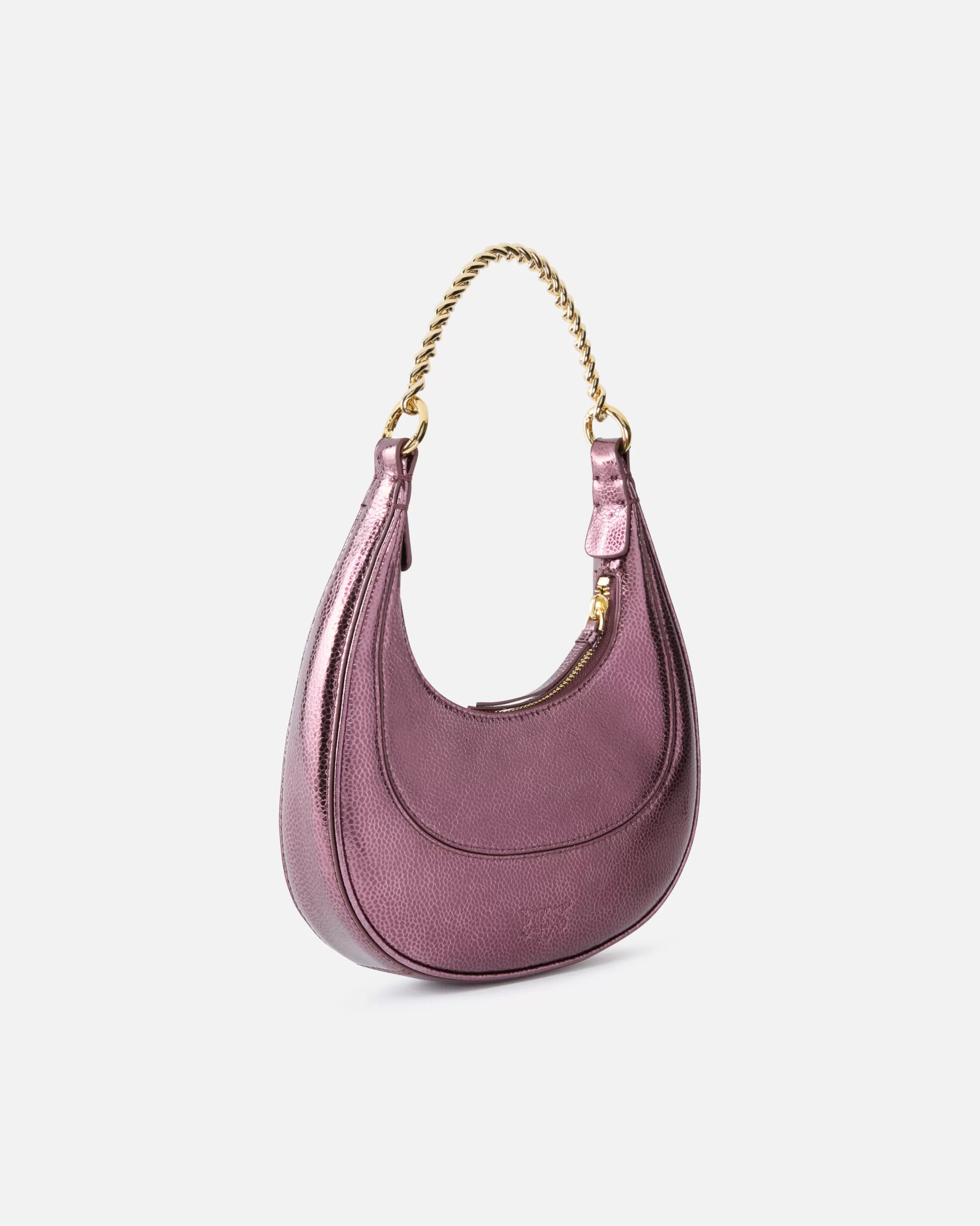 New Mini borsa Brioche Bag a mano pelle metallizzata Borse A Tracolla | Borse A Spalla