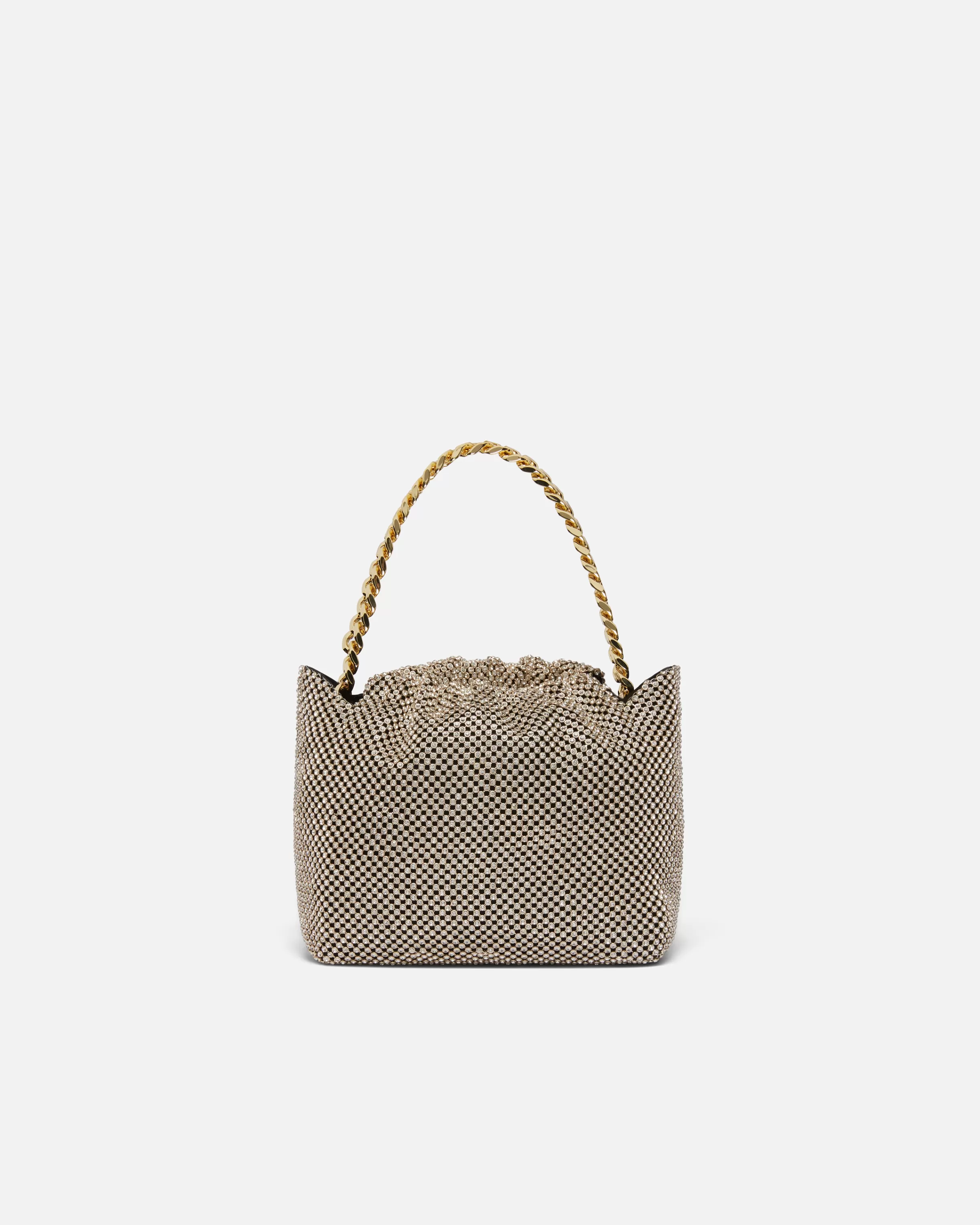 Cheap Mini borsa pochette in maglia strass Mini Bags | Borse Da Sera