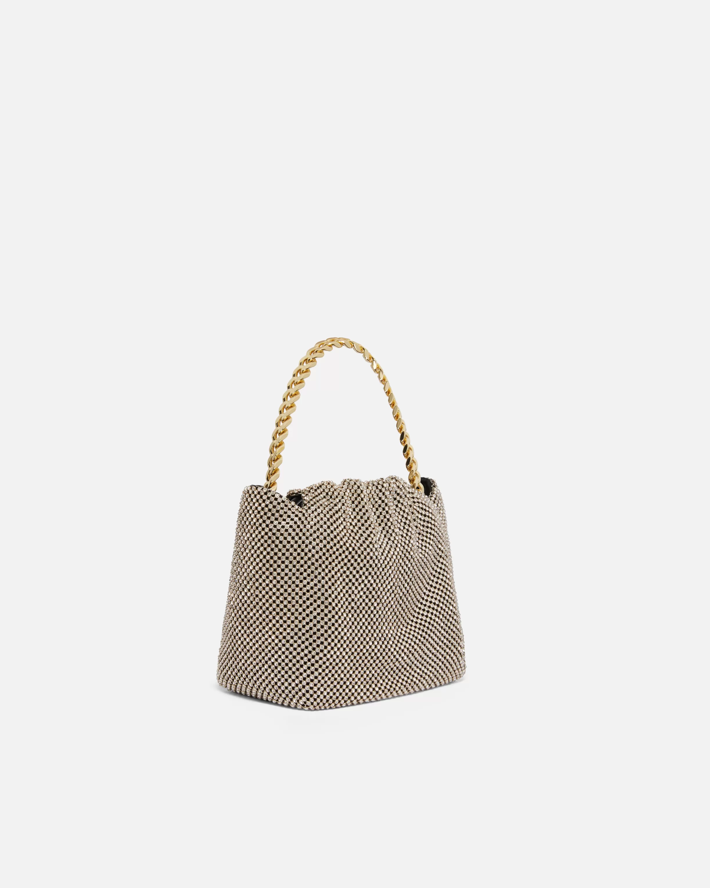 Cheap Mini borsa pochette in maglia strass Mini Bags | Borse Da Sera