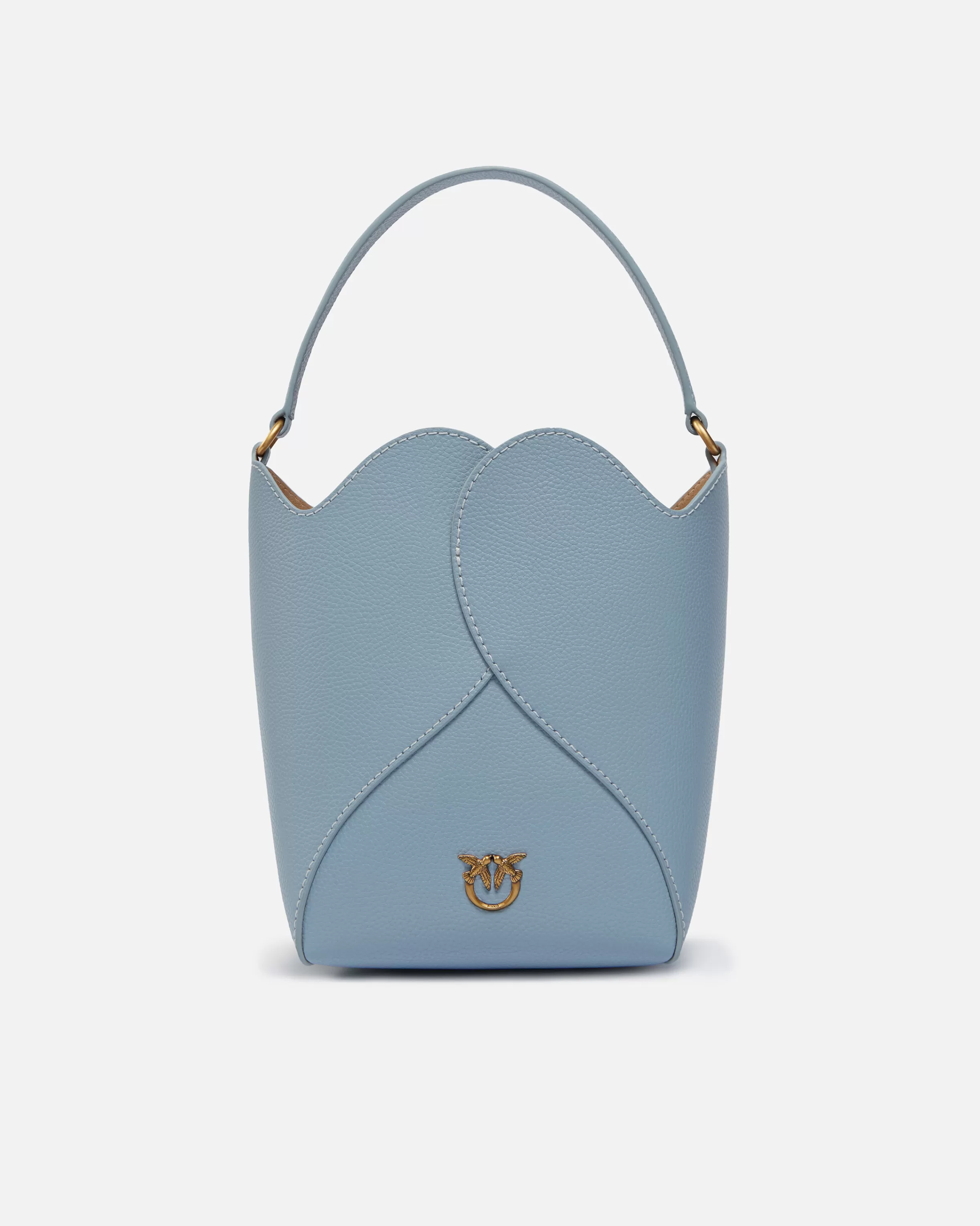 Best Mini borsa secchiello Heart in pelle con tracolla Borse A Tracolla | Mini Bags