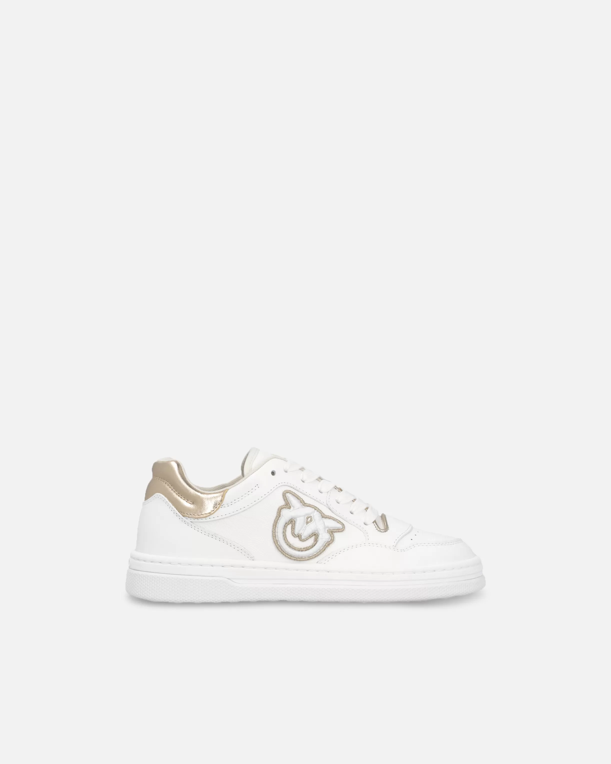 Best Scarpe sneakers in pelle con logo laterale ricamato Sneakers