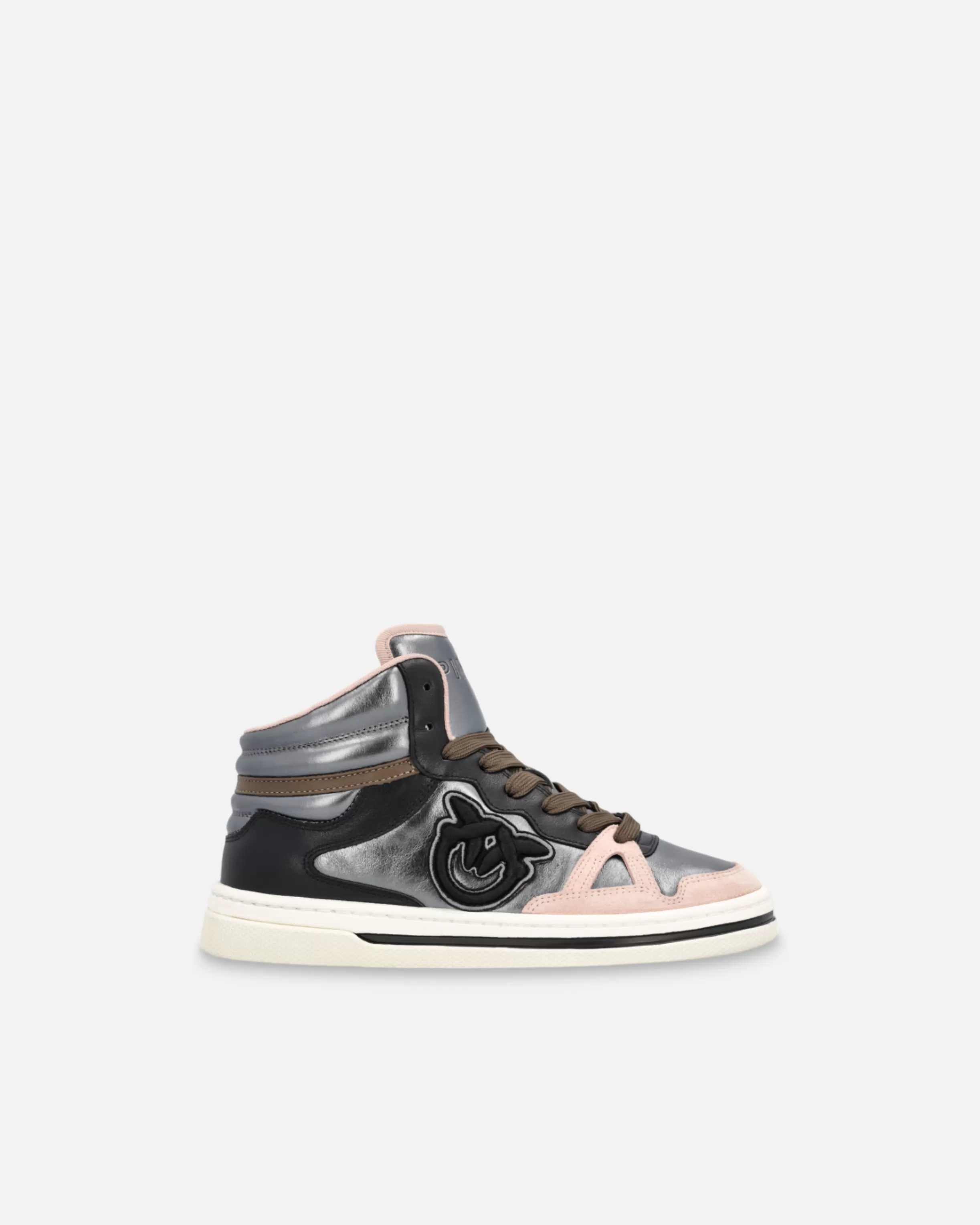 Shop Scarpe sneakers laminate alte alla caviglia Sneakers