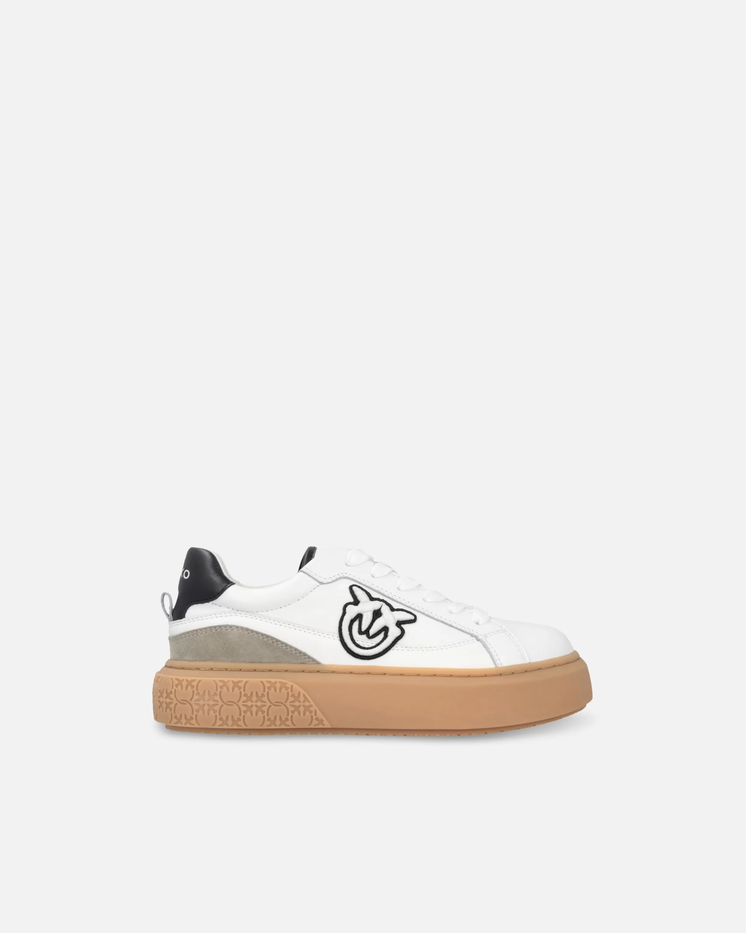 Shop Scarpe sneakers platform in pelle Sneakers