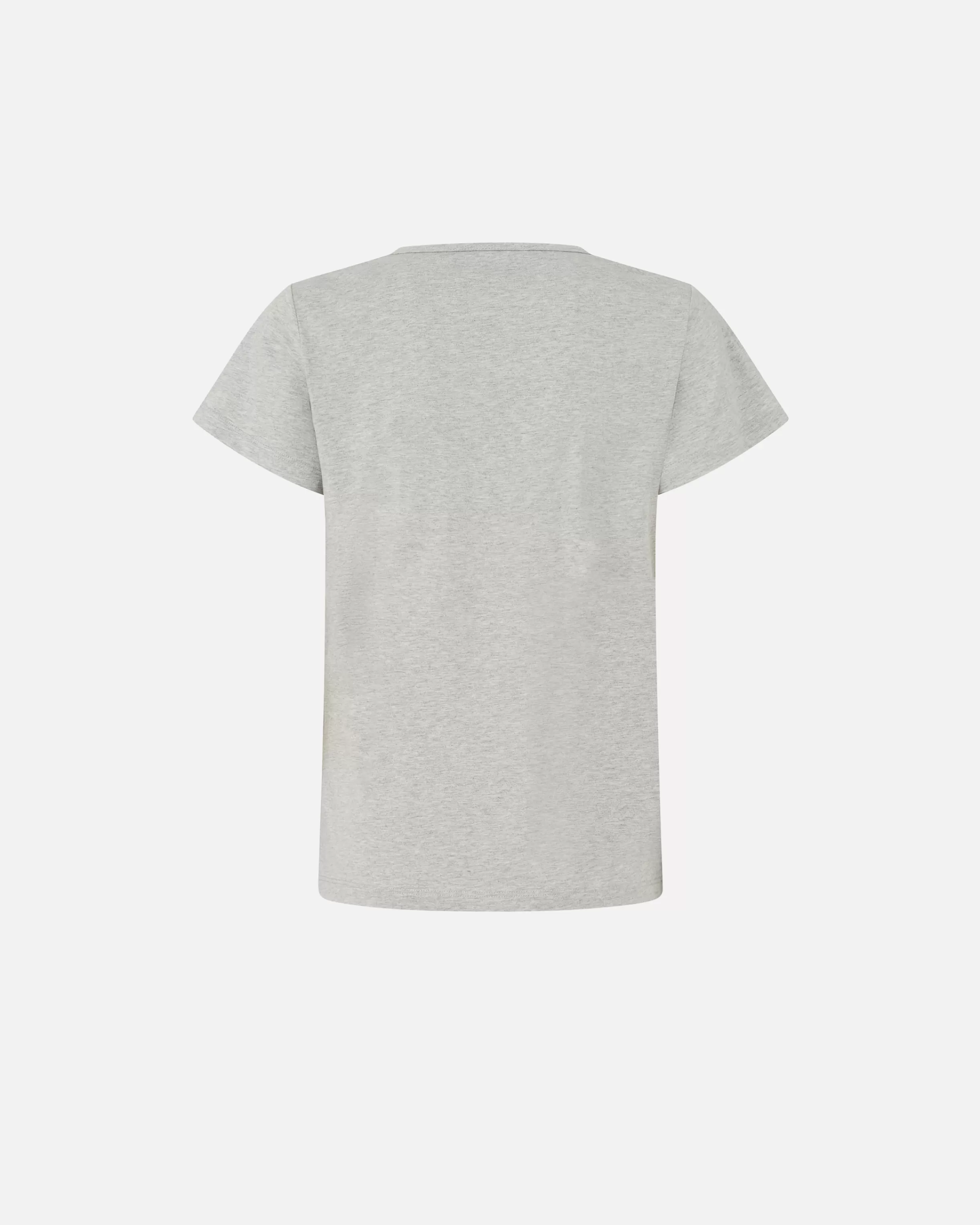 Shop T-shirt con scollo a V e ricamo gioiello Topwear | T-Shirt